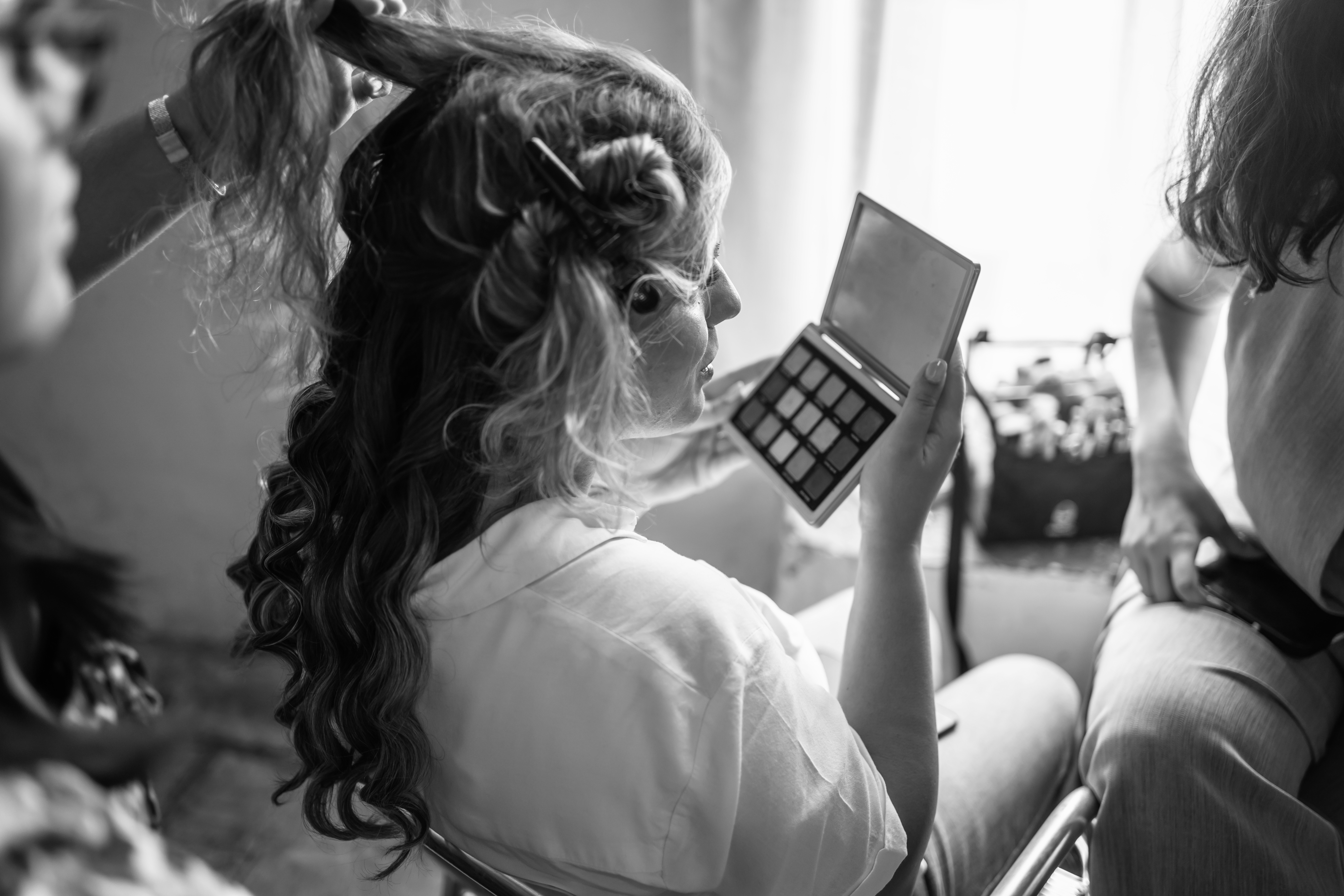 maquillaje y peinado para sesiones de fotos